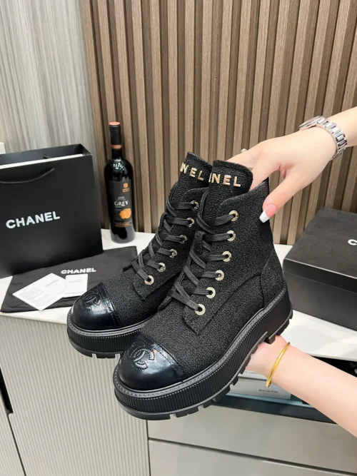 Chanel Lambskin Boots Style 0793