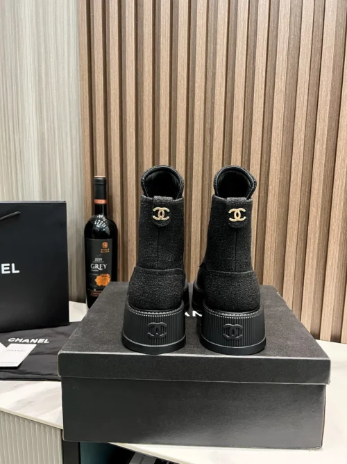 Chanel Lambskin Boots Style 0793