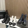 Chanel Lambskin Boots Style 0795