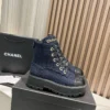 Chanel Lambskin Boots Style 0795