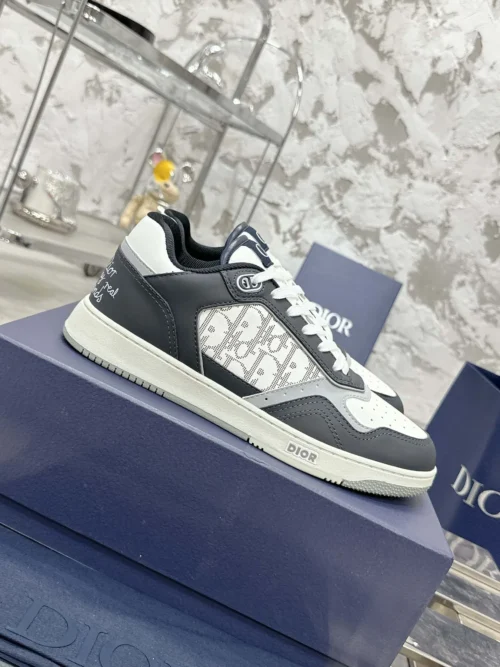 Dior B27 White Leather Sneakers