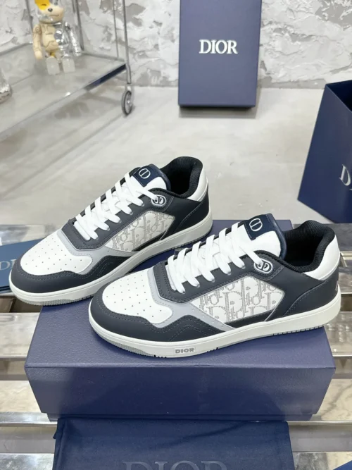 Dior B27 White Leather Sneakers