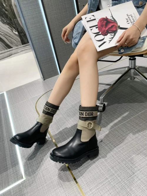 Dior Calfskin Boots Style 0018