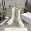 Dior Black Leather Boots