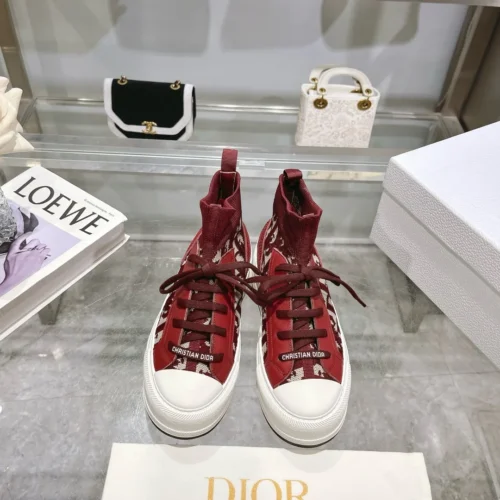 Dior Walk'n'Dior Leather Sneakers