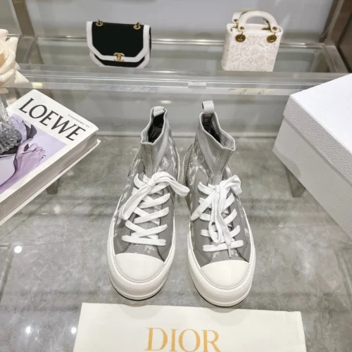 Dior Walk'n'Dior Leather Sneakers Style 0044