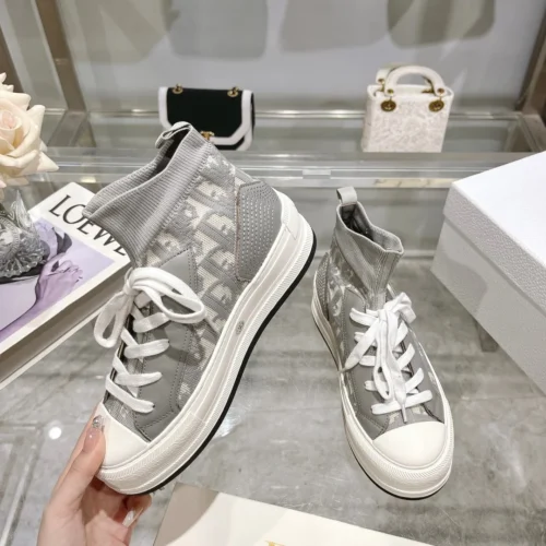 Dior Walk'n'Dior Leather Sneakers Style 0044