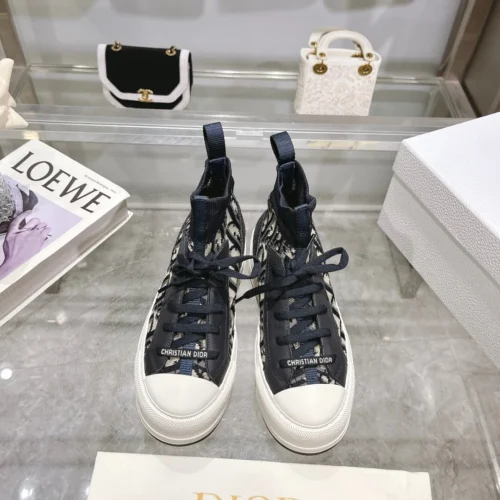 Dior Walk'n'Dior Leather Sneakers Style 0045