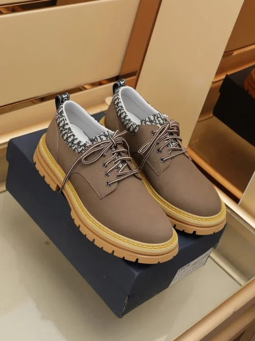 Dior White Lambskin Sneakers