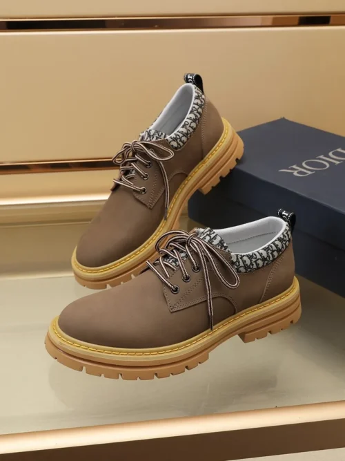 Dior White Lambskin Sneakers