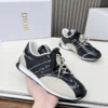 Dior Beige Leather Sneakers Style 0072