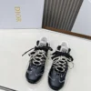 Dior Beige Leather Sneakers Style 0072