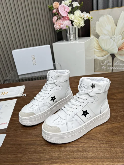 Dior Black Calfskin Sneakers Style 0086