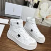 Dior Black Calfskin Sneakers Style 0086