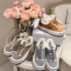 Dior Brown Leather Sneakers