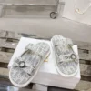 Dior Dioract Black Lambskin Slides