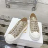 Dior Walk'n'Dior Black Mesh Chunky Sneakers Style 0288