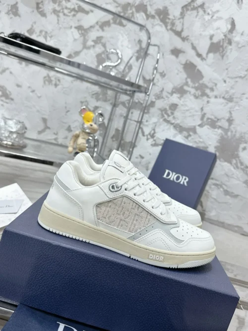 Dior B27 White Leather Sneakers Style 0310