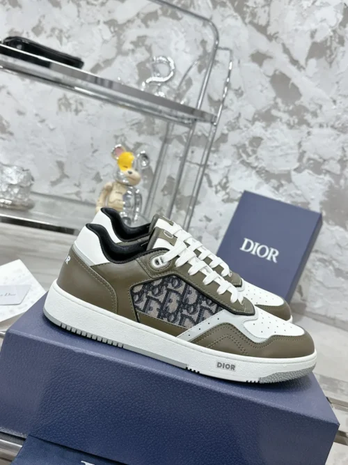 Dior B27 White Leather Sneakers Style 0313