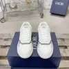 Dior B27 White Leather Sneakers Style 0336