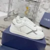 Dior B27 White Leather Sneakers Style 0336