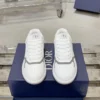 Dior B27 White Leather Sneakers Style 0337