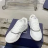 Dior B27 White Leather Sneakers Style 0337