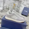Dior B27 White Leather Sneakers Style 0338
