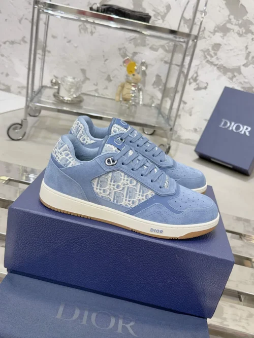 Dior B27 White Leather Sneakers Style 0339