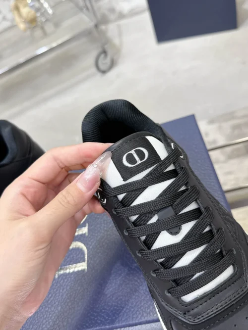 Dior B27 White Leather Sneakers Style 0343