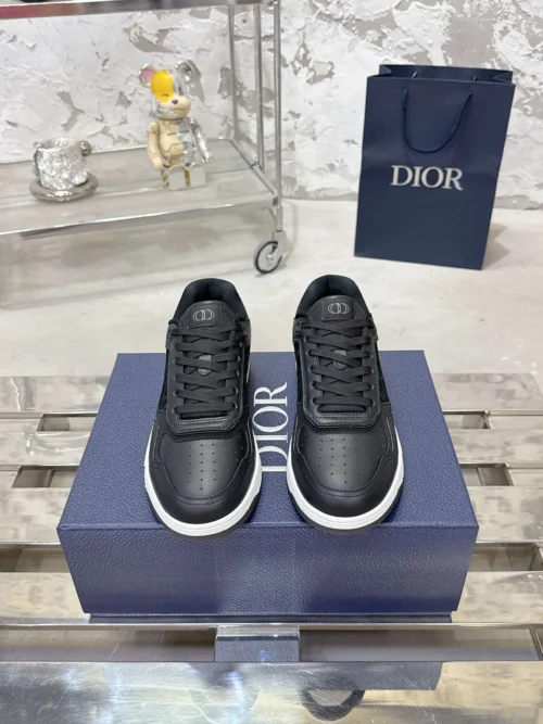 Dior B27 White Leather Sneakers Style 0344