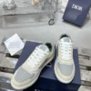 Dior B27 White Leather Sneakers Style 0357