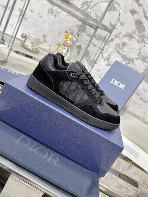 Dior B27 White Leather Sneakers Style 0362