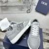 Dior B27 White Leather Sneakers Style 0363