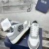 Dior B27 White Leather Sneakers Style 0364