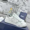 Dior B27 White Leather Sneakers Style 0365