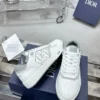 Dior B27 White Leather Sneakers Style 0365