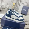 Dior B27 White Leather Sneakers Style 0369
