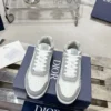 Dior B27 White Leather Sneakers Style 0373