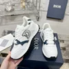 Dior White Leather Sneakers Style 0405