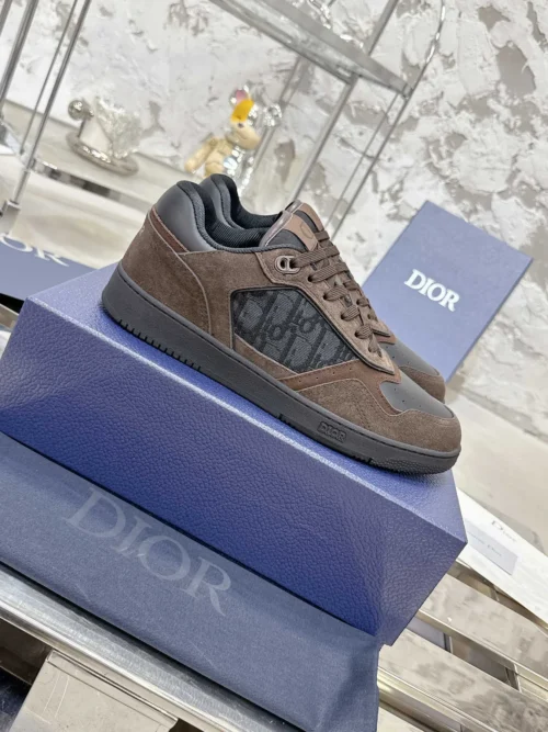 Dior B27 White Leather Sneakers Style 0409