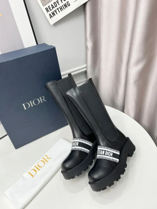 Dior Calfskin Boots Style 0429
