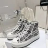 Dior Walk'n'Dior Canvas Chunky Sneakers Style 0483