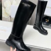 Dior Black Leather Boots Style 0501