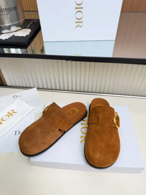 Dior Suede Loafers