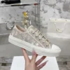 Dior Walk'n'Dior Black Mesh Chunky Sneakers Style 0519