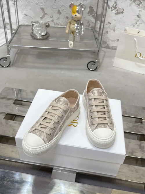 Dior Walk'n'Dior Black Mesh Chunky Sneakers Style 0519