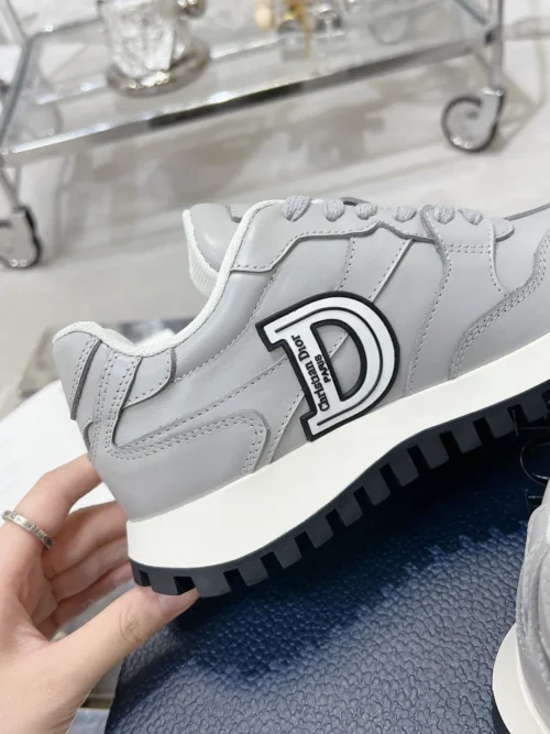 Dior White Leather Sneakers Style 0525