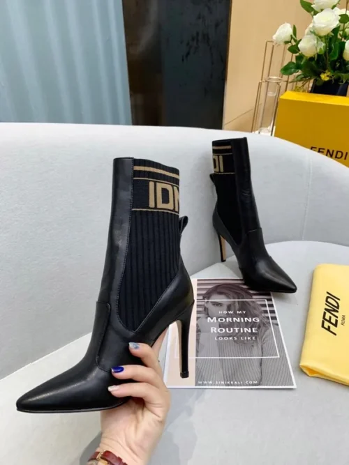 Fendi Leather Boots