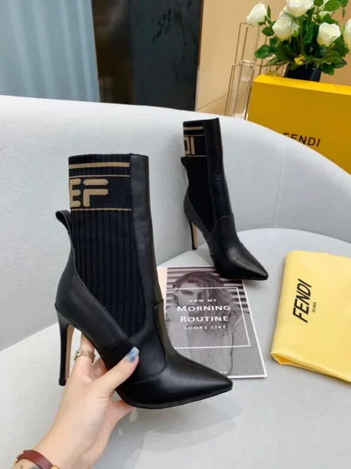 Fendi Leather Boots